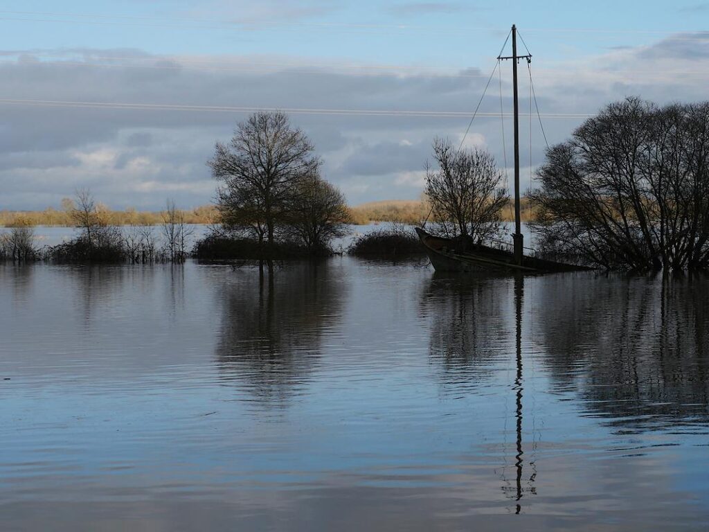 Crue de la Vilaine, à la Belle anguille