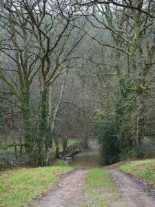 Le gué de Trohinat, Saint Just Sixt sur aff