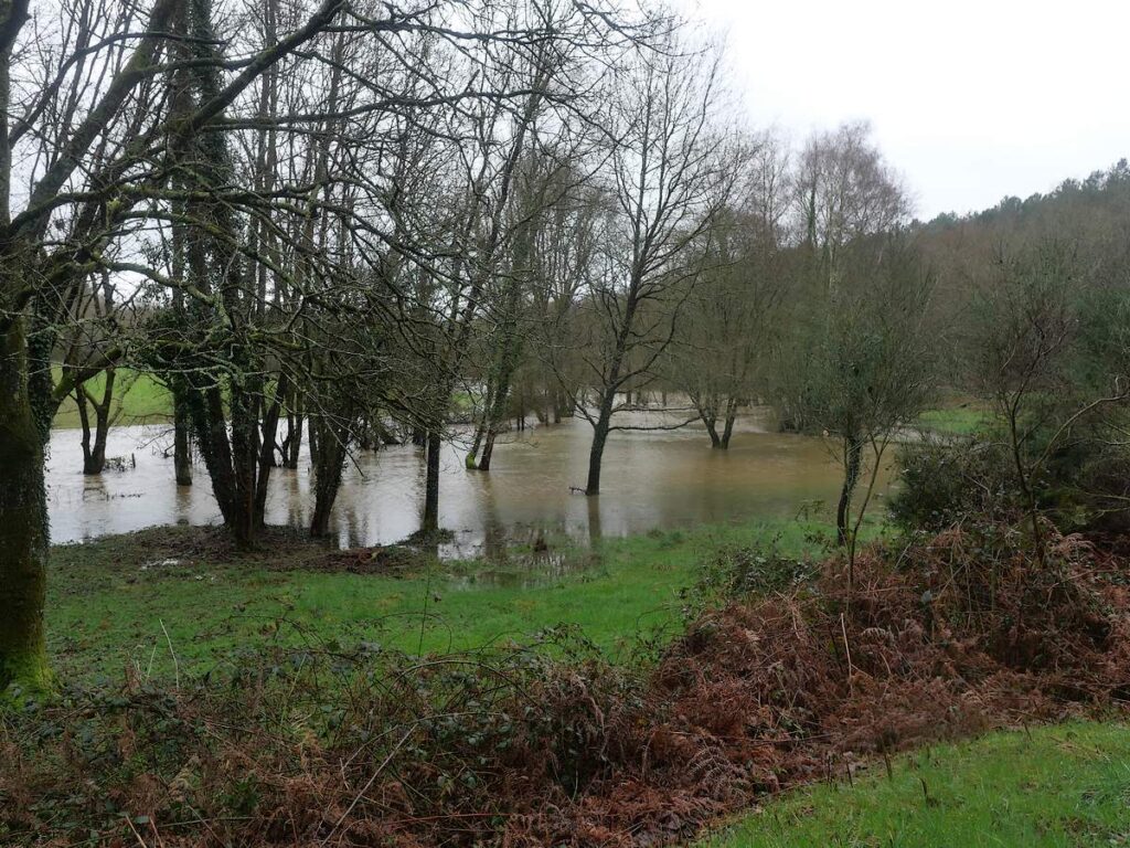 le Canut déborde et inonde sa vallée