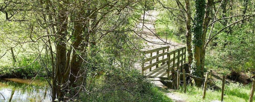 Le gué sur le Canut, à Trohinat