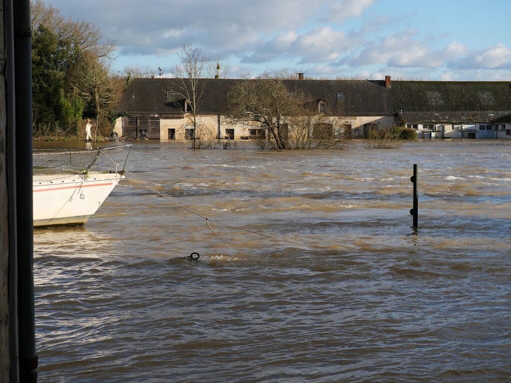 Crues de la Vilaine à Redon, en 2025
