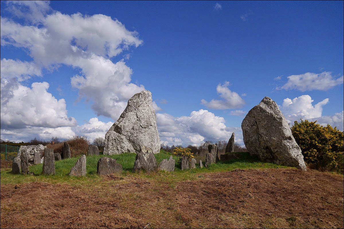 le Chateau-Bû, tumulus du site mégalithique de Saint-Just