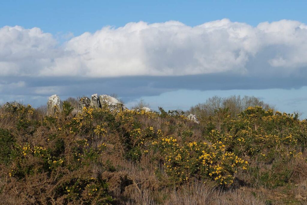 mégalithes de Cojoux, le Four Sarrazin entre ciel et terre