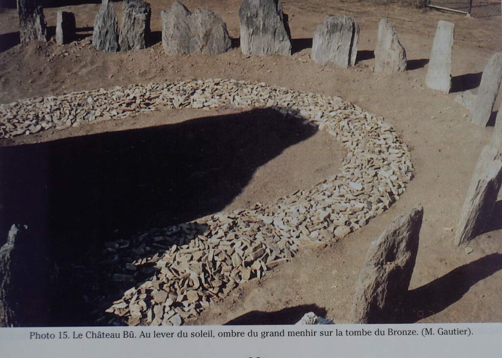 Fouilles château-bû photo de gautier