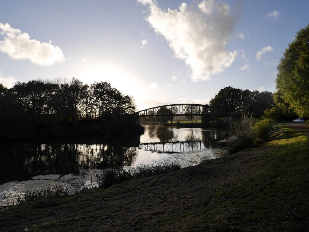 Fin d'après midi au Pont du Grand Pas en 2015