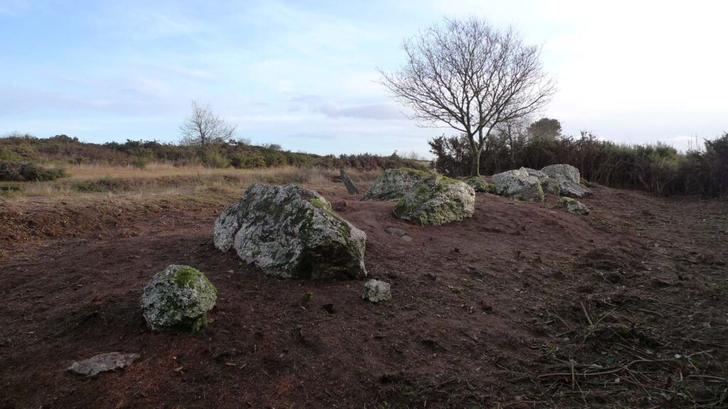 le tertre du Tribunal désenfoui