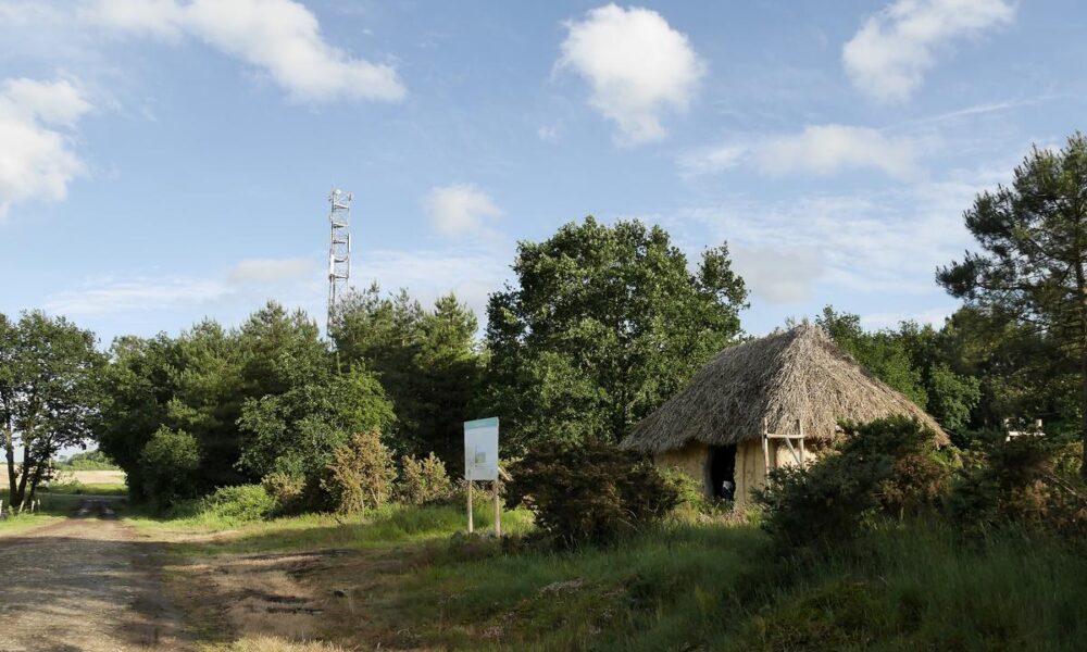 l'environnement de la maison préhistorique de Saint-Just