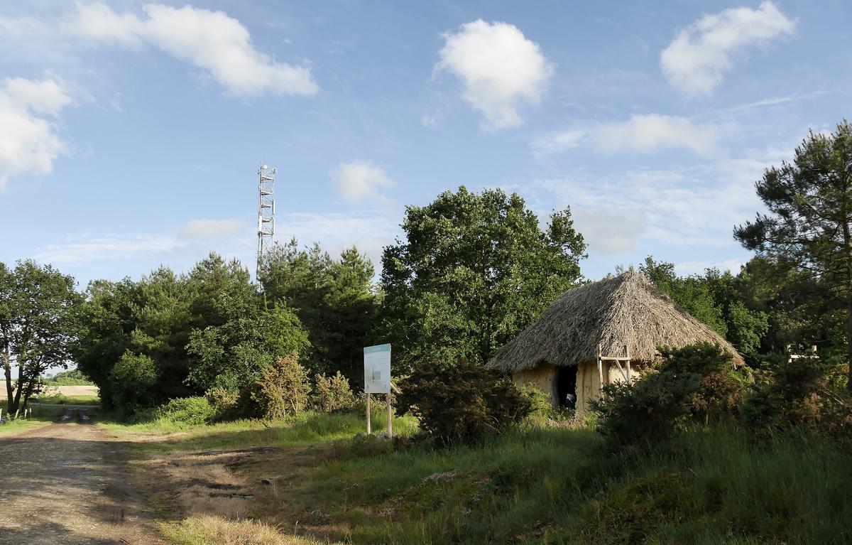 l'environnement de la maison préhistorique de Saint-Just