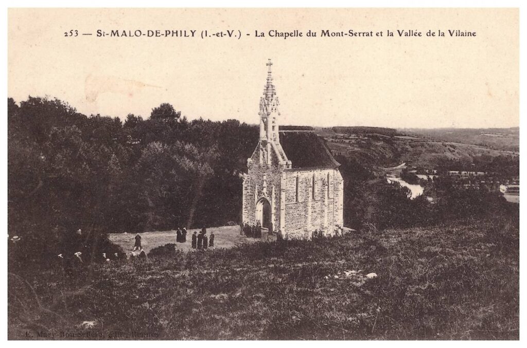 photographie ancienne représentant la chapelle Montserrat