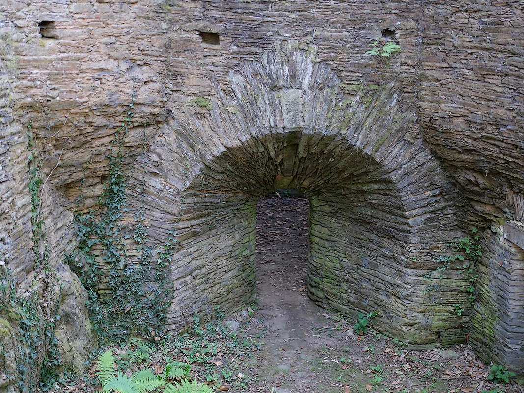 TRES BEL appareillage de schistes