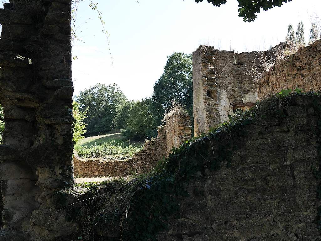 Saint-jean-des-marais, la chapelle en ruines