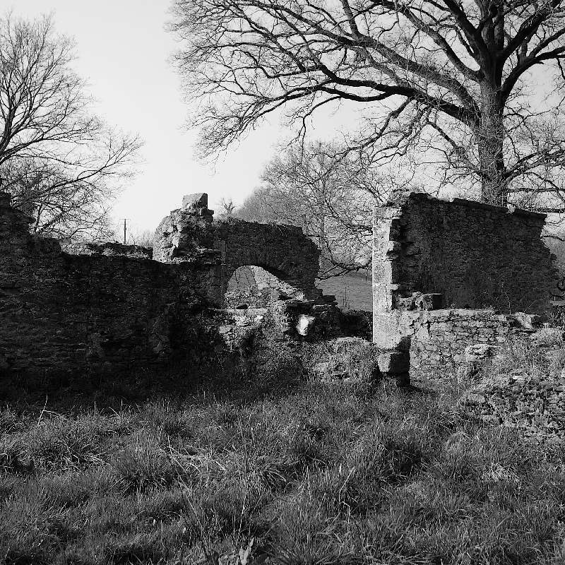 ruines, vestiges chapelle Saint-jean-des-marais