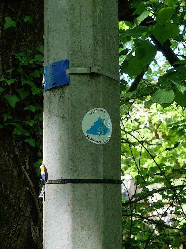 Les pèlerins de Saint-Jacques de Compostelle passent par Juzet