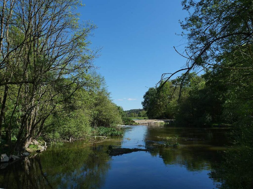 la retenue d'eau à guemene-Penfao