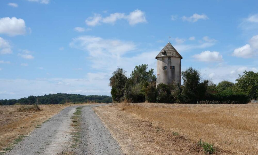 Le moulin de la forgerais, à Saint-Just, en août 2006
