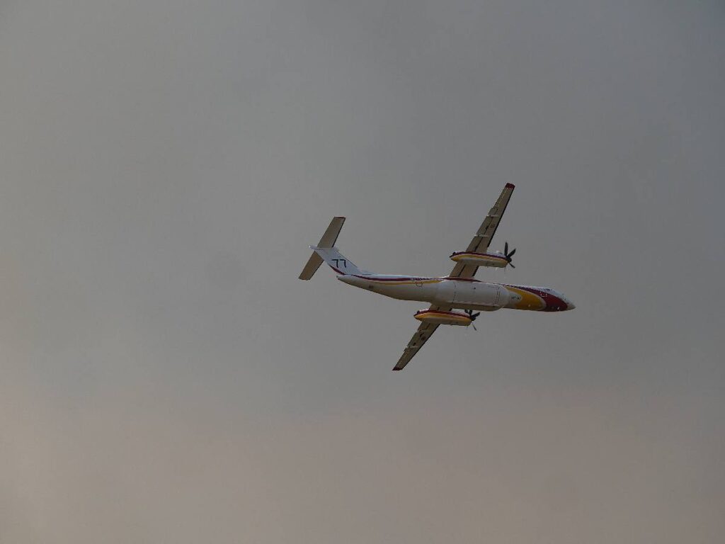 Un avion dash à Saint-just