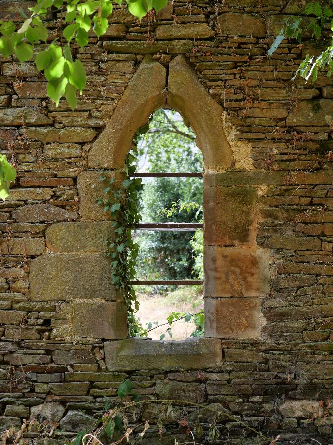 Fenêtre du château de la Provotais, à Redon