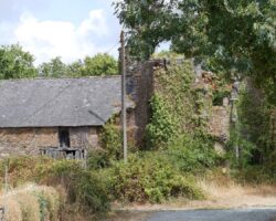 ruines du chateau de la provotais, à saint nicolas de redon