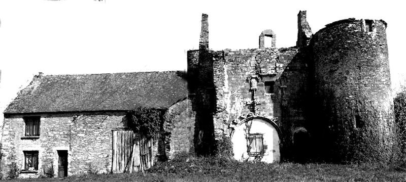 photo ancienne du chateau de la Provotais