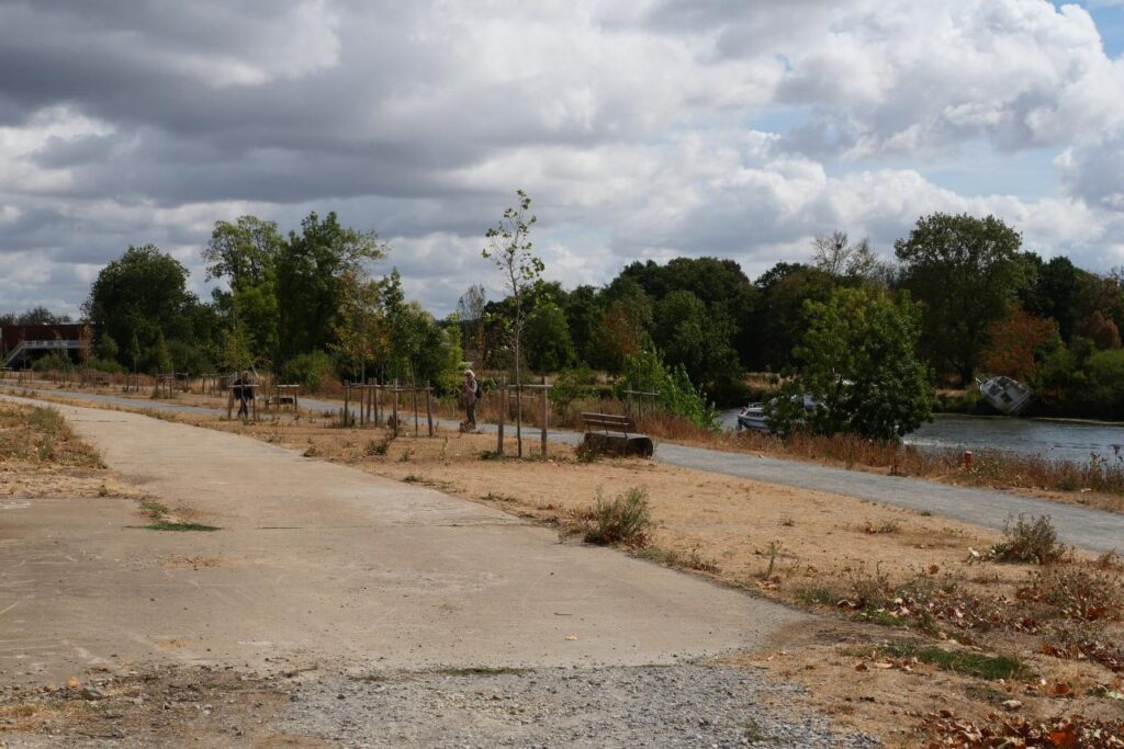 aménagement de l'espace de la promenade de la Croix des Marins