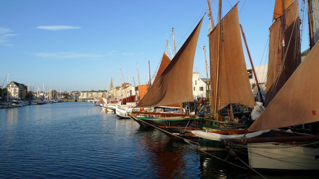 vieux greements au port de Redon, 2009